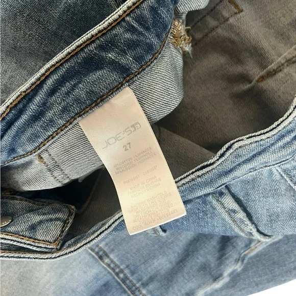 Joe’s Jeans relaxed large pockets high rise straight crop - Picture 6 of 6